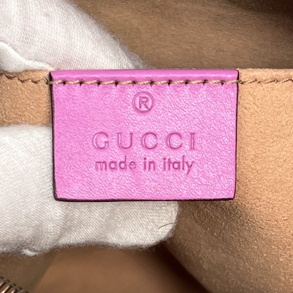 Gucci 447632 GG Marmont Matelassé Leather Cross Body Bag - Picture 7 of 9